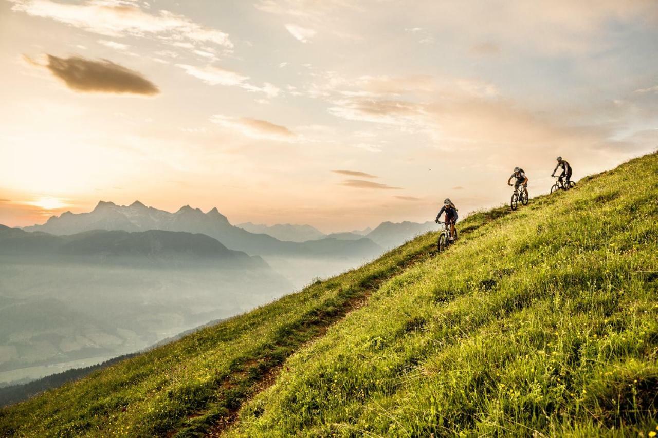 Das Stefan - Ferienwohnungen In Den Kitzbueheler Alpen Oberndorf in Tirol Exterior foto